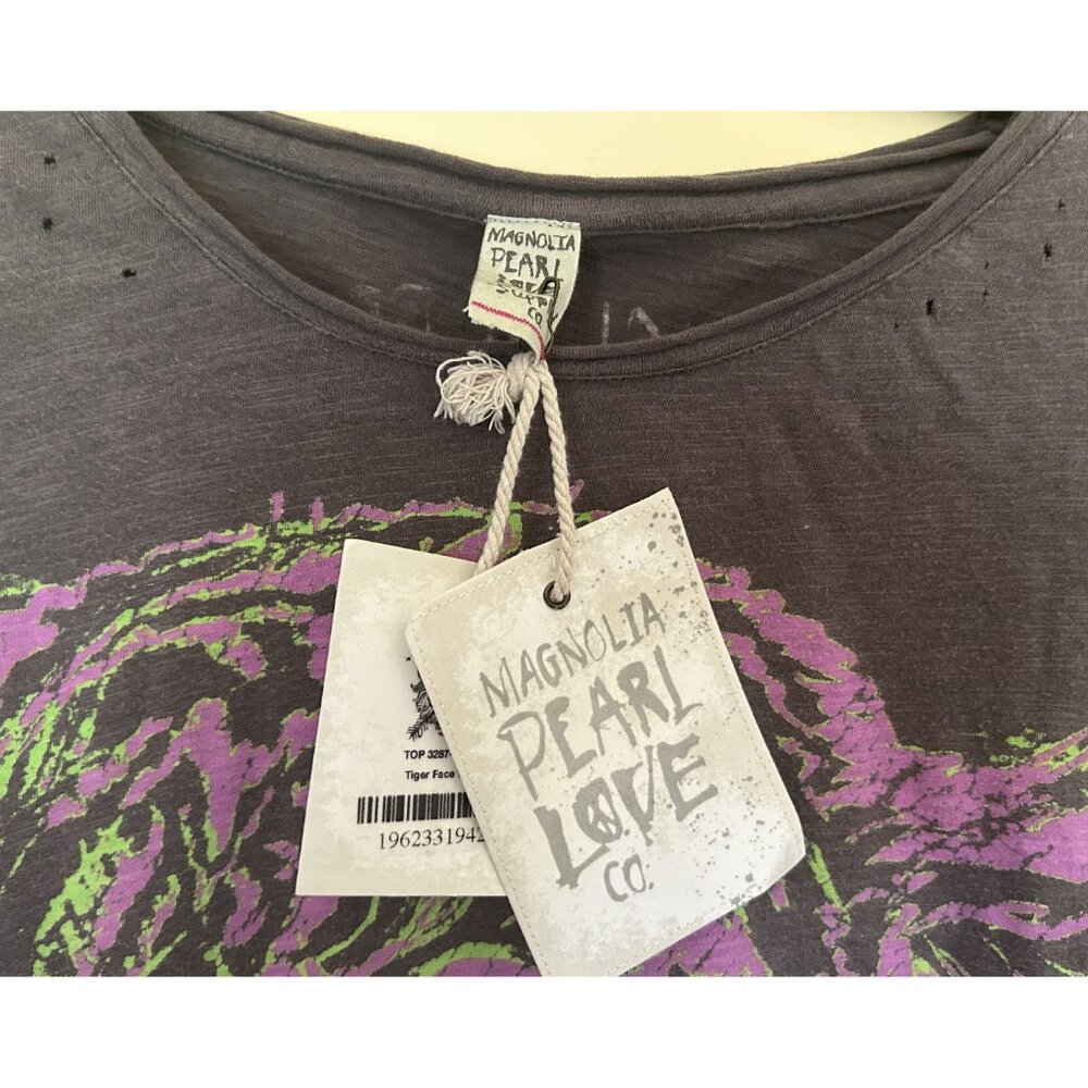 Magnolia Pearl Tiger Face Viggo Tee NWT | One Size Fits Most - Picture 4 of 7